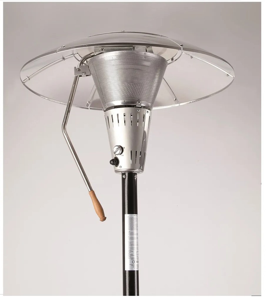 MEVA Zahradní topidlo ETNA Deluxe 13kW s regulátorem a naklápěcím reflektorem Poškodený obal: Nie