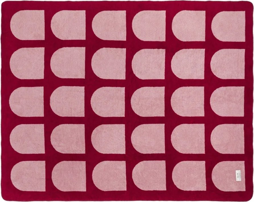 Červená/ružová deka 150x200 cm Gilli – noo.ma