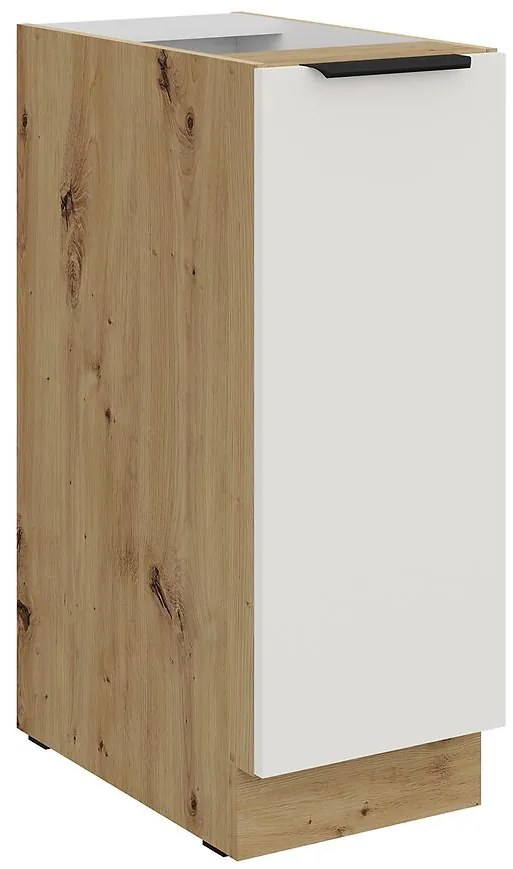 Kuchynská skrinka Aria-Wh/Ar Anti Fingerprint 30d Cargo Bb