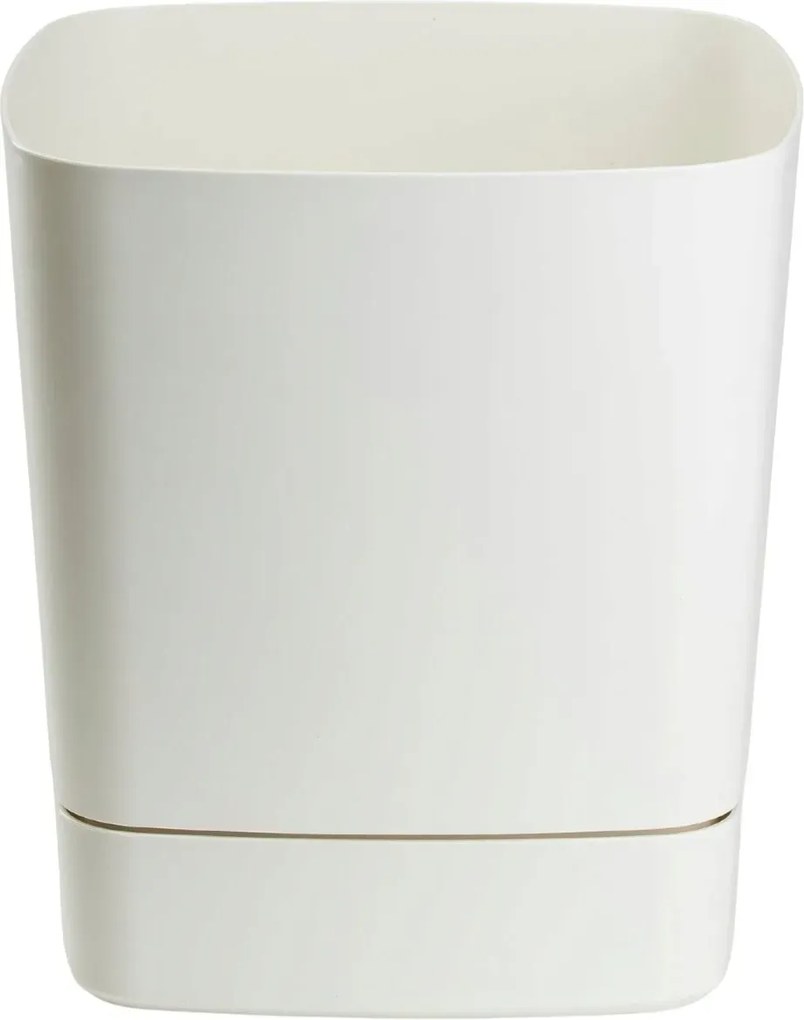 Plastový květináč s podmiskou Cubi 25x25 cm - výber z 5 prevedení