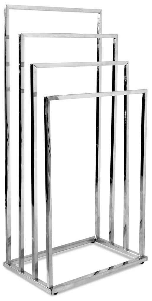 Dekorstudio Vešiak na uteráky 4-ramenný - chrómový