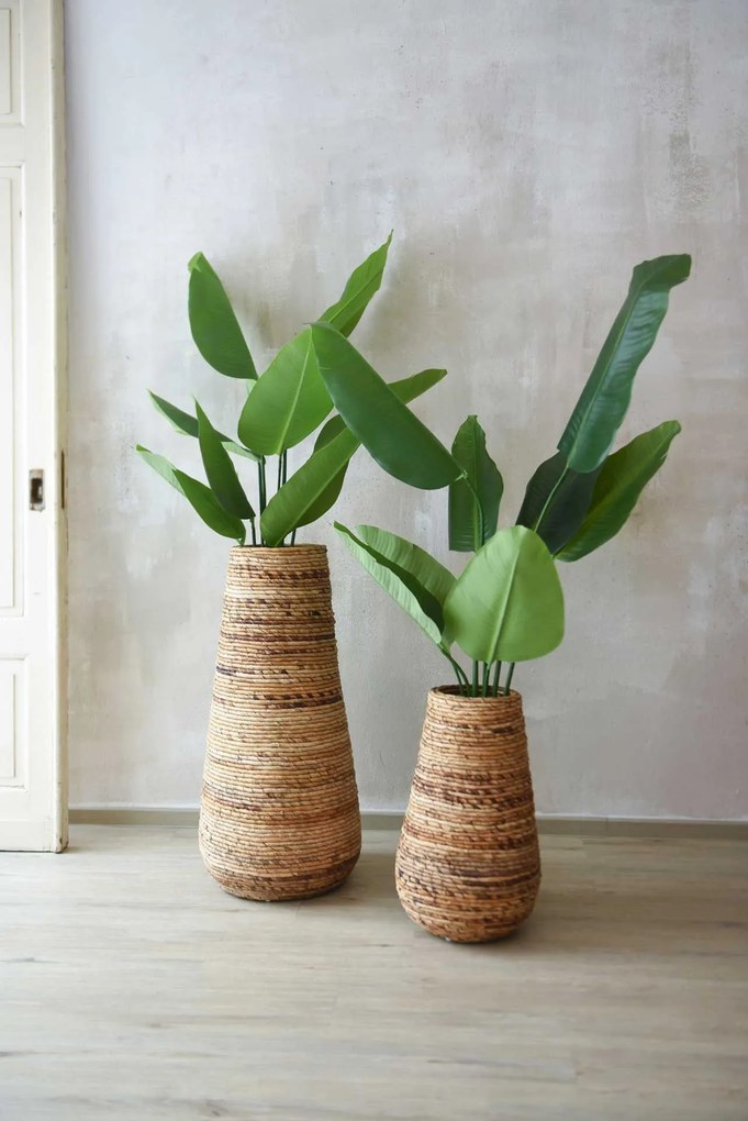 Izbový kvetináč ROTA, vodní hyacint, průměr 35 cm, natur