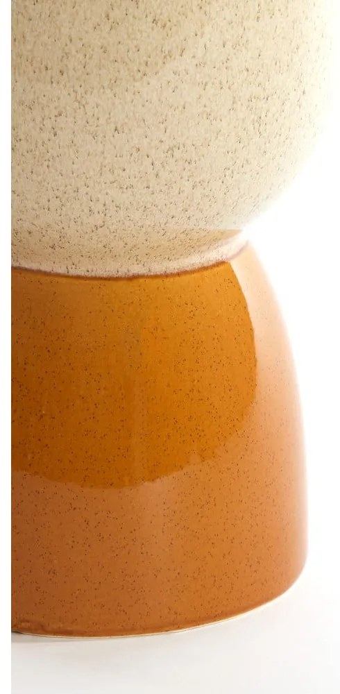 Keramický okrúhly odkladací stolík ø 28,5 cm Finca – Light &amp; Living