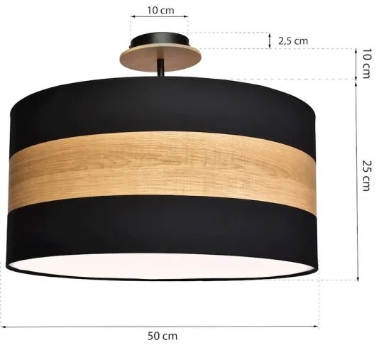 Luster na tyči TERRA 1xE27/60W/230V