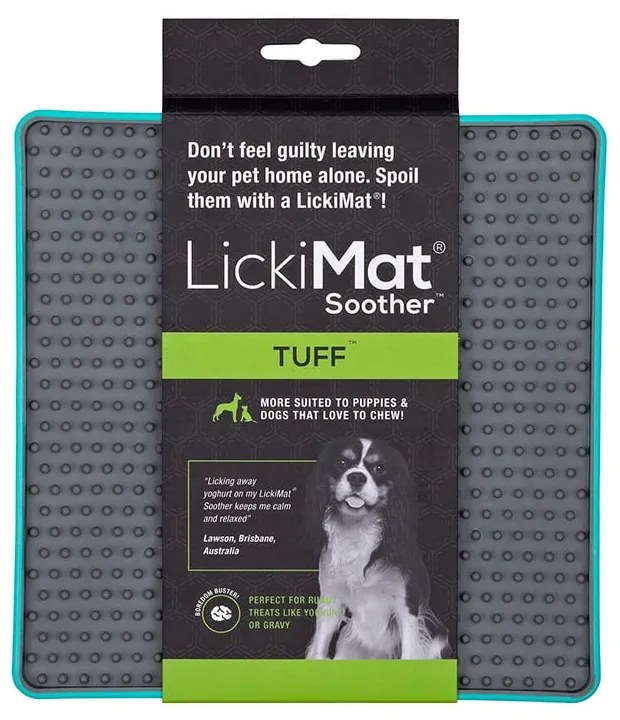 Lízacia podložka Soother Tuff Turquoise – LickiMat