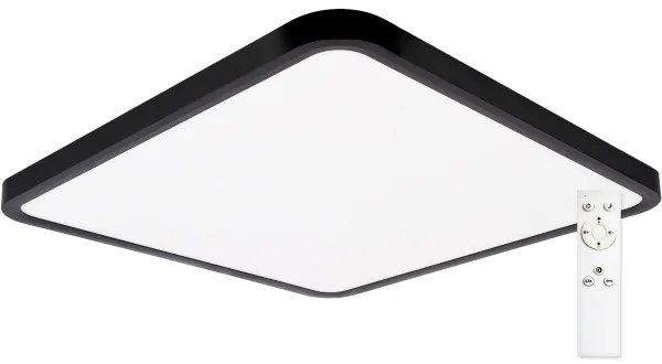 Top Light - LED Stropné svietidlo REVIT LED/50W/230V 3000-6500K 50x50 cm černá+DO