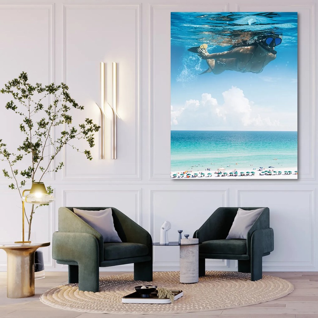 Gario Obraz na plátne Potápanie v oblakoch - Alex Griffith Rozmery: 40 x 60 cm