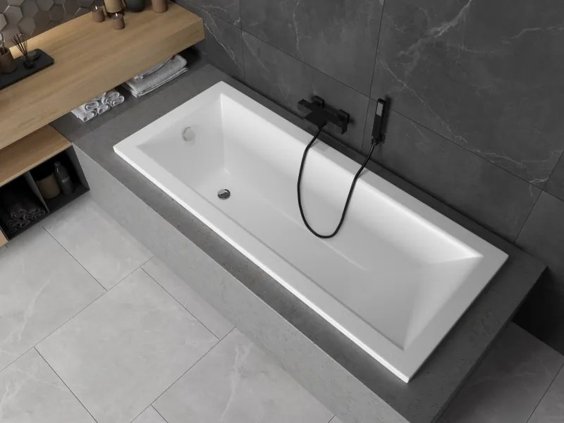 Mexen Cubik obdĺžniková vaňa 150 x 70 cm, biela - 55031507000