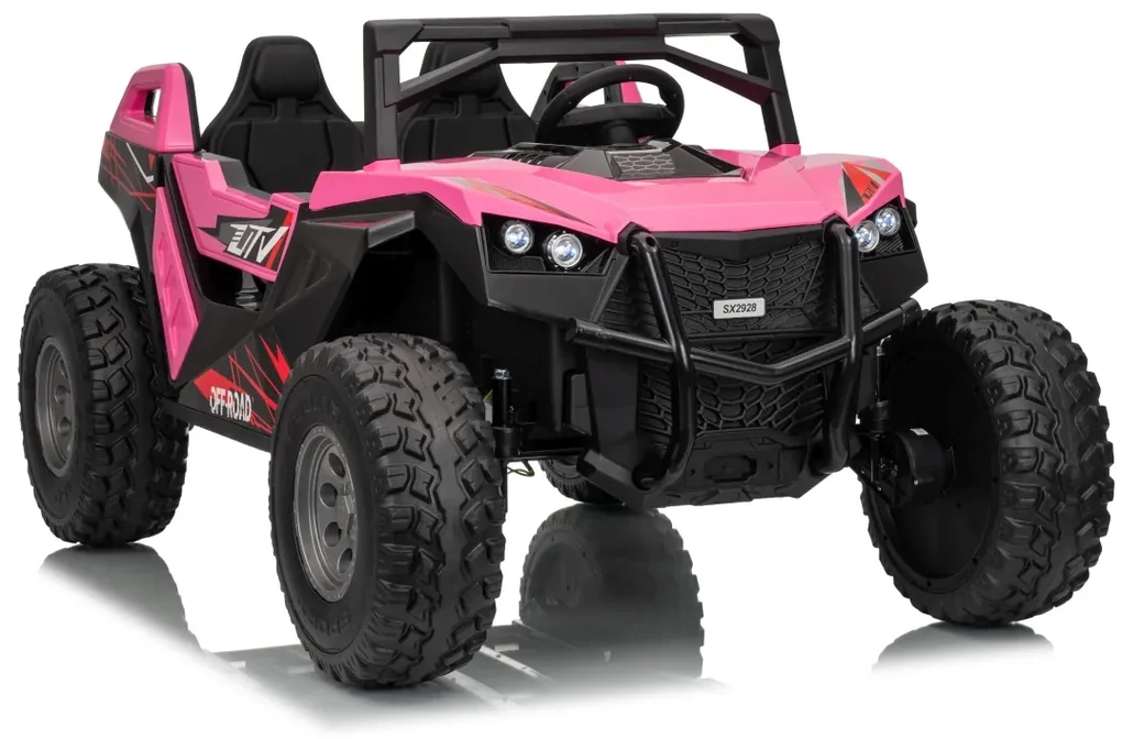 Monster Ruzovy Elektrická bugina Buggy RTR Monster Speed 4x4 – ružový | BIANO
