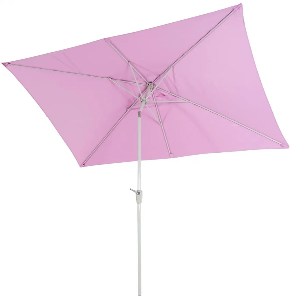 Slnečník N23 2x3m polyester/hliník - lila