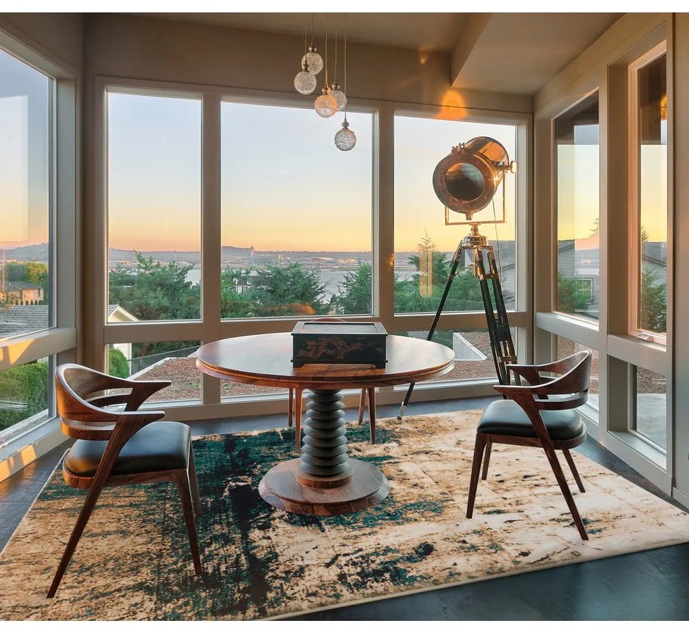 Vlnený koberec v medenej farbe 160x240 cm Max – Agnella