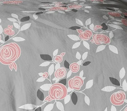 Bavlnené obliečky Homa TORRY ROSES 3-dielna sada 140x200 cm