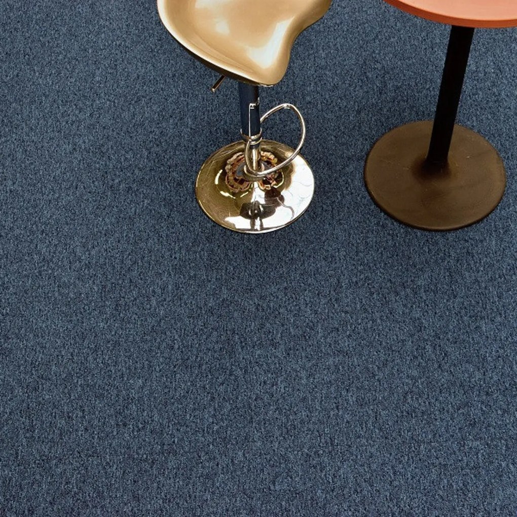 Kobercový štvorec Coral 58360-50 modrý 50 x 50 cm, chodba / predsieň, Tapibel