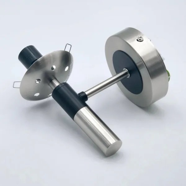 Nástenné svietidlo ROLLO 1xE14/5W/230V matný chróm/dymová