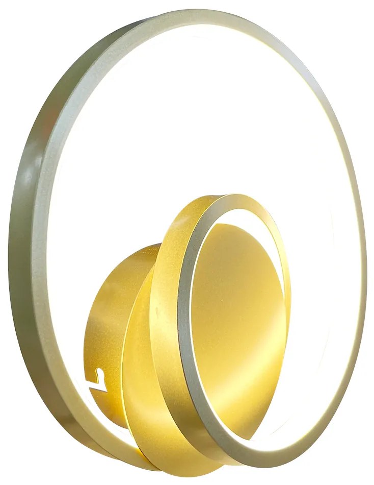 Nástenné LED svietidlo Lucero, 1x LED 13w, 4000k, g