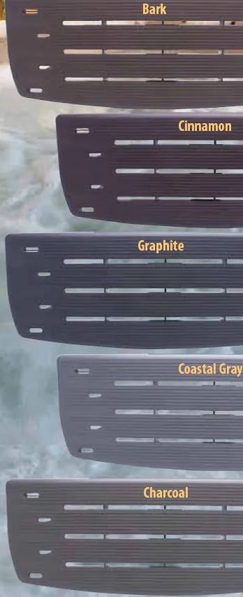 Schody do vírivky WATERWAY - bark (hnedé), unesú až 363 kg, protišmykové a UV odolné