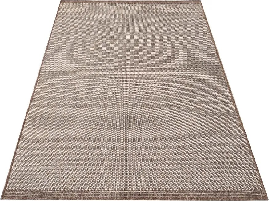 DY ZARA 14 obojstranný koberček s výšivkou, hnedý Rozmer: 200x290 cm