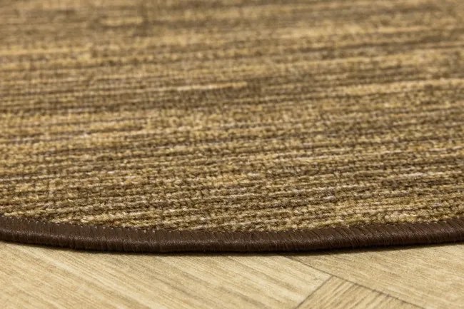 Protišmykový koberec ADAGIO 04 béžový kruh