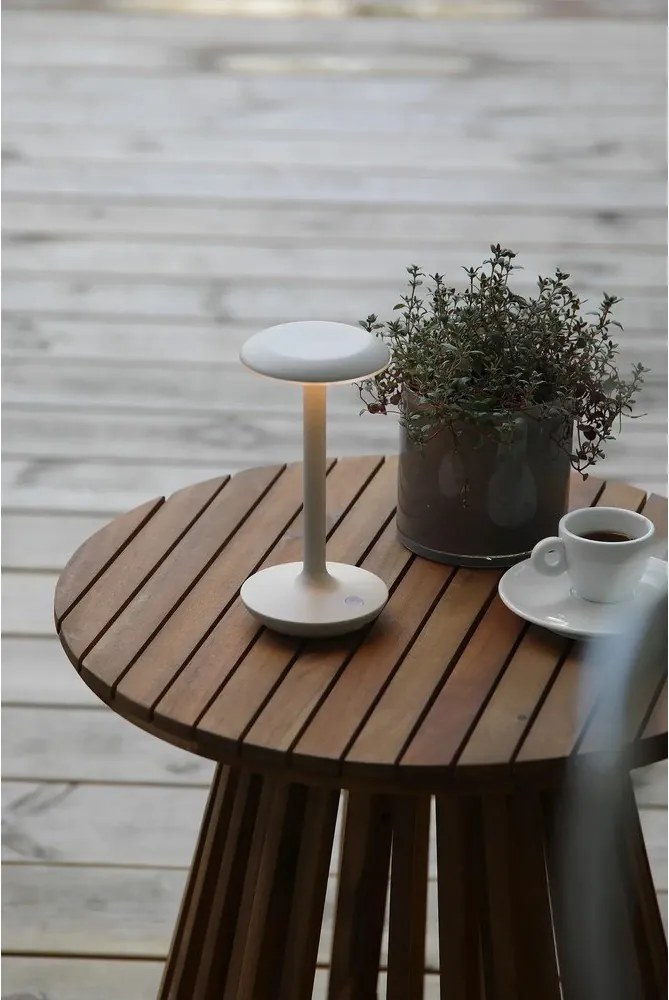 LED stolová lampa sivobéžová (výška 20 cm) Petit – Markslöjd