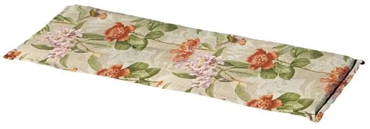 Podsedák na lavicu LUANO 120x48 cm zelený