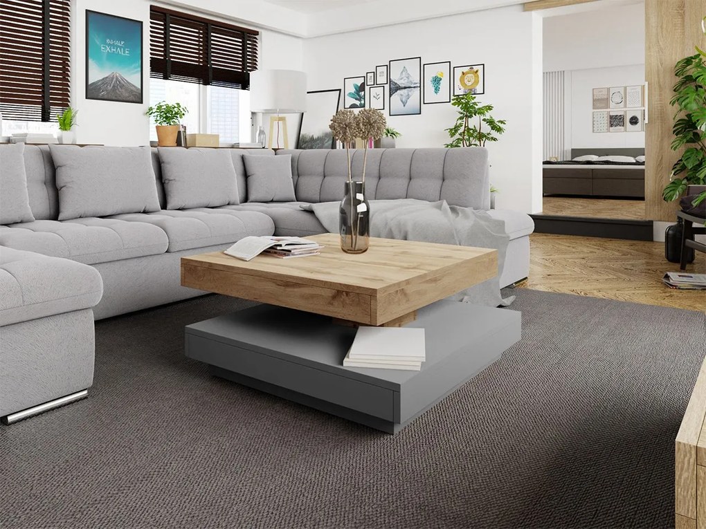 Konferenčný stolík Dakar, Farby: orech