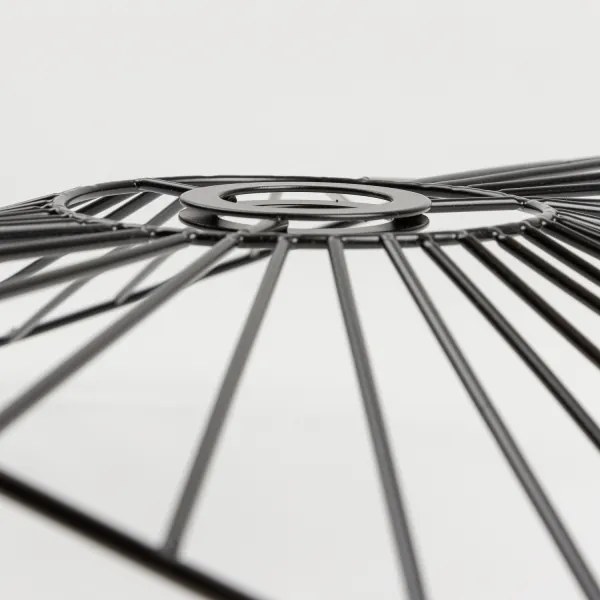 Univerzálne tienidlo CURITIBA 40x56 cm čierne