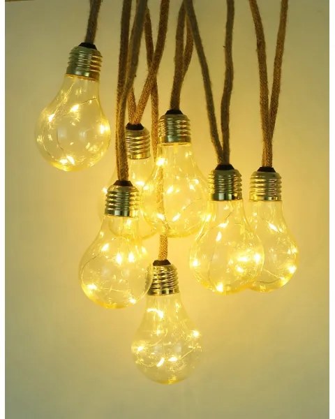 Globo 33694-10 - LED Solárna dekoračná reťaz 50xLED/0,06W/3,2V IP44