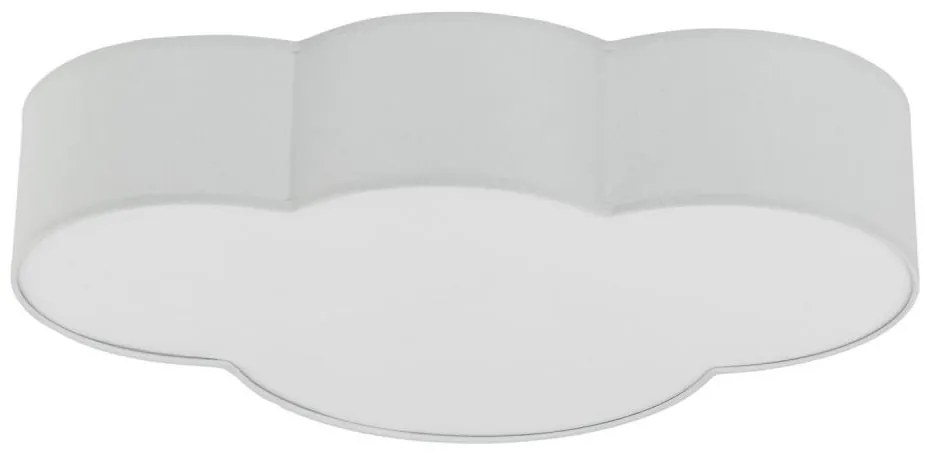 Brilagi - Detské stropné svietidlo NIMBUS 4xE27/15W/230V 46x63 cm sivé