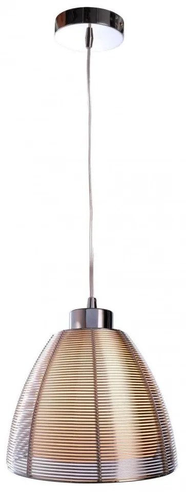 Deko-Light 342025 - Luster na lanku FILO 1xE27/60W/230V pr. 19 cm strieborná