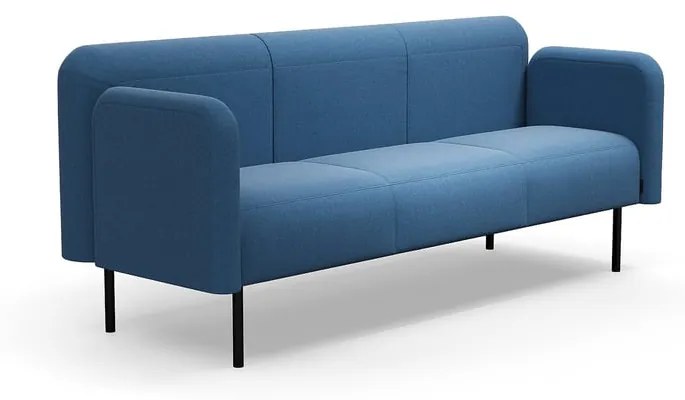 Pohovka VARIETY, 3 miestna, látka Pod CS, modrá