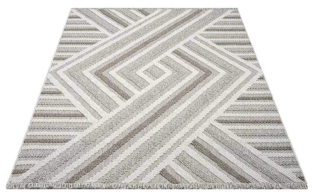 Dekorstudio Moderný koberec LINDO 7590 - béžový Rozmer koberca: 200x290cm