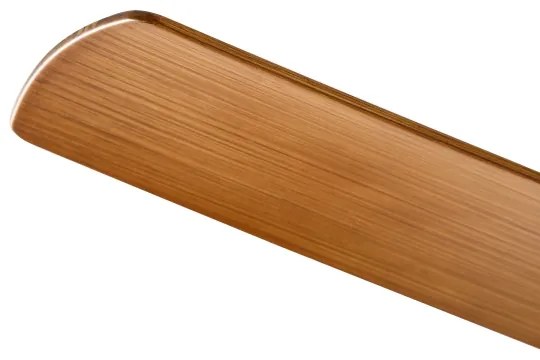 ZEVENTI - LED stropný ventilátor BARROSA LED/18W/230V Wi-Fi Tuya hnedá + DO