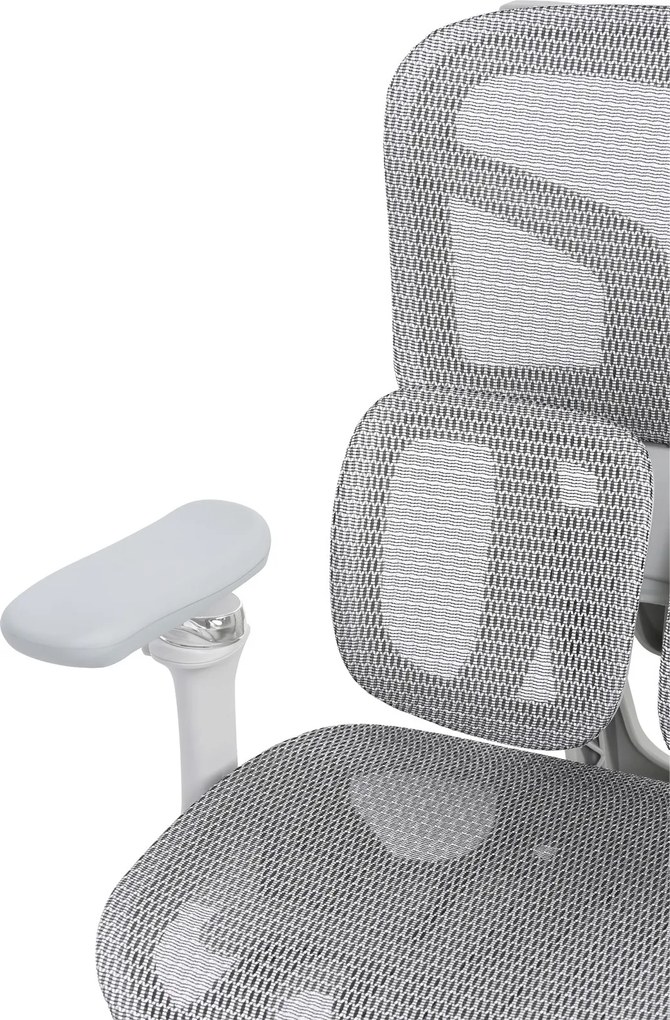Kancelárska stolička LEVEL, sivá