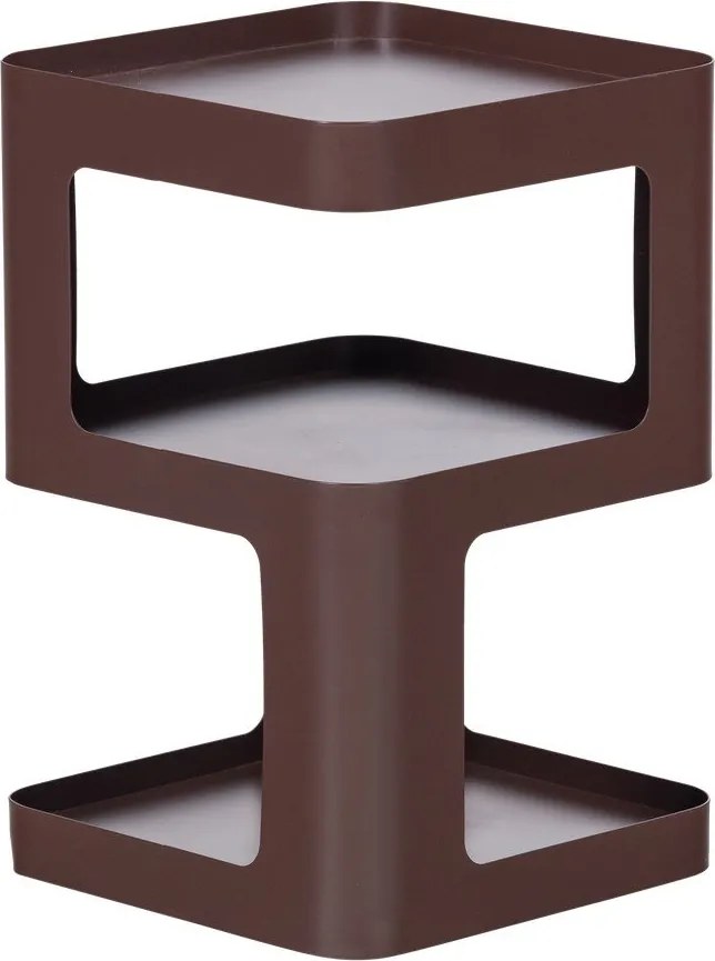 Kovový odkladací stolík 35x35 cm Riv – WOOOD