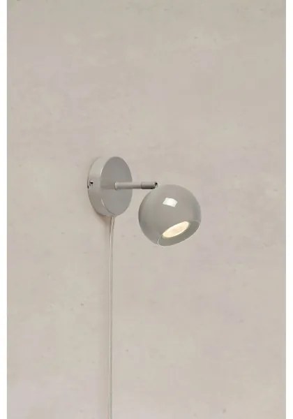 Markslöjd 108983 - Nástenné bodové svietidlo POP 1xGU10/7W/230V sivé