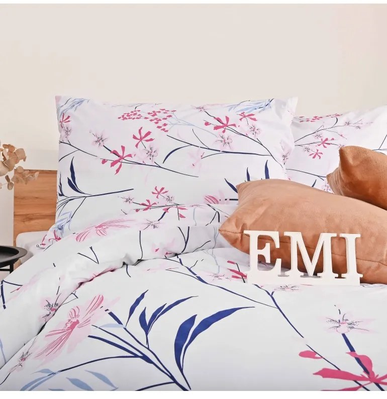 Obliečky bavlnené Vena EMI, Predĺžený set jednolôžko obsahuje 1x 140x220 + 1x 70x90