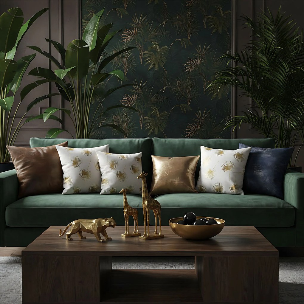 Tutumi Tutumi, obliečka na vankúš 45x45 cm, vzor BC14, biela, NAZ-88018