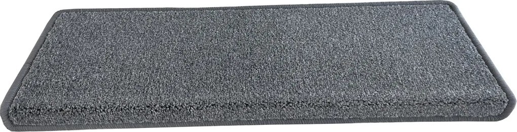 Nášľapy na schody Messina šedá obdĺžnik, samolepiaci - 24x65 obdĺžnik (rozmer vrátane ohybu) Vopi