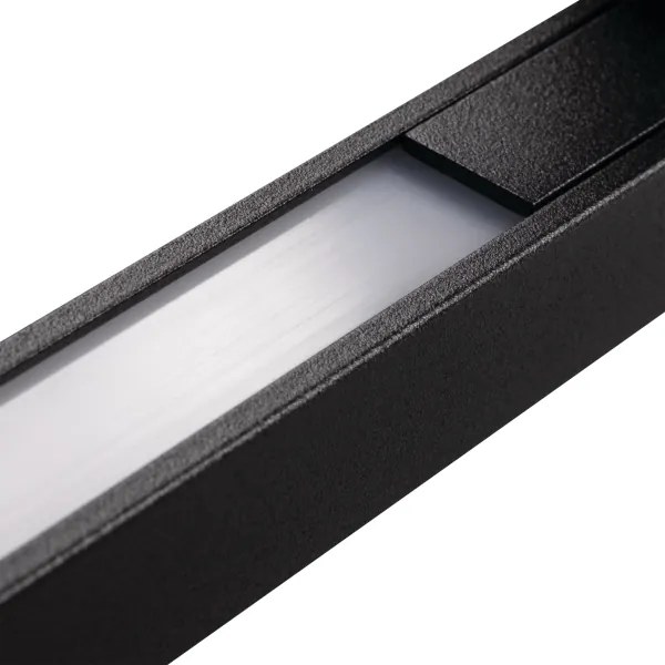 Kanlux 45870 - YALTE vonkajšie nástenné LED svietidlo LED/9W/230V 3000/4000/6500K IP54 čierne