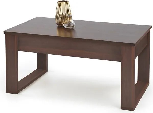 Konferenčný stolík Carne (orech tmavý). Vlastná spoľahlivá doprava až k Vám domov. 1007991