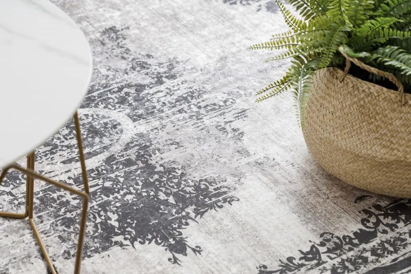 Kusový koberec ANDRE Ornament 1187, 160x220, šedá, chodba / predsieň, Dywany Łuszczów