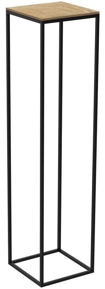 Stojan na kvety 100x24 cm čierna