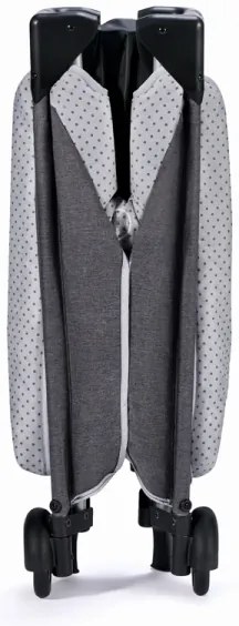 KINDERKRAFT - Cestovná postieľka LEODY šedá