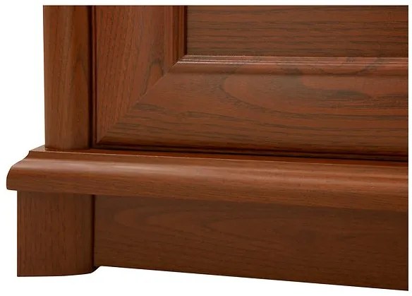 Manželská posteľ 160 cm BRW KENT ELOZ 160 (Gaštan). Akcia -30%. Vlastná spoľahlivá doprava až k Vám domov. 880788