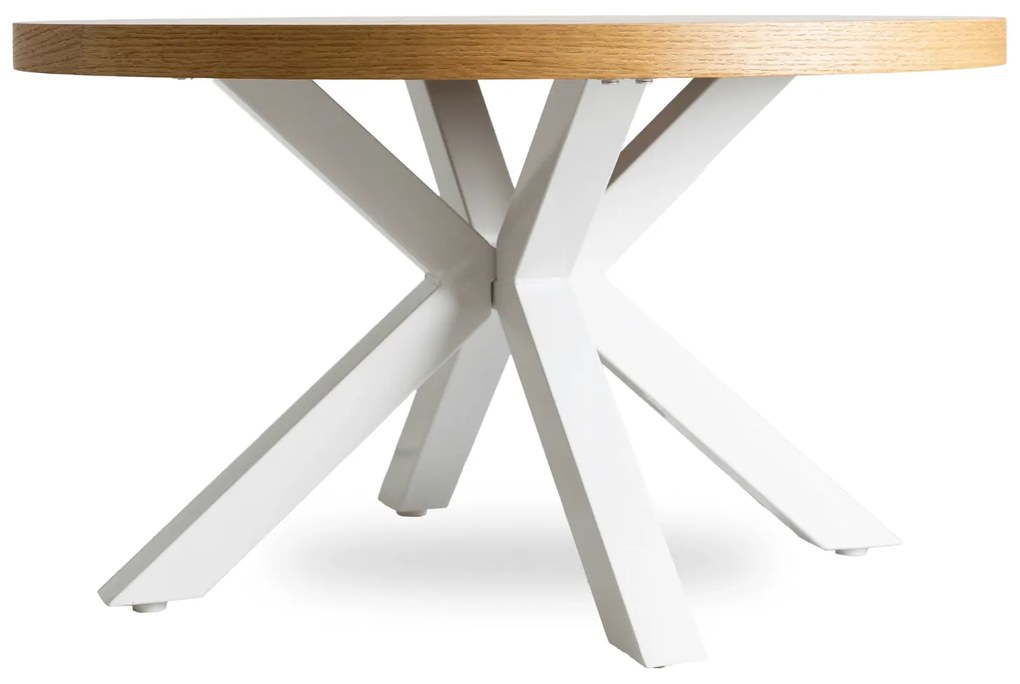 PROXIMA.store - Okrúhly konferčenčný stolík LINCOLN FARBA: čiarna