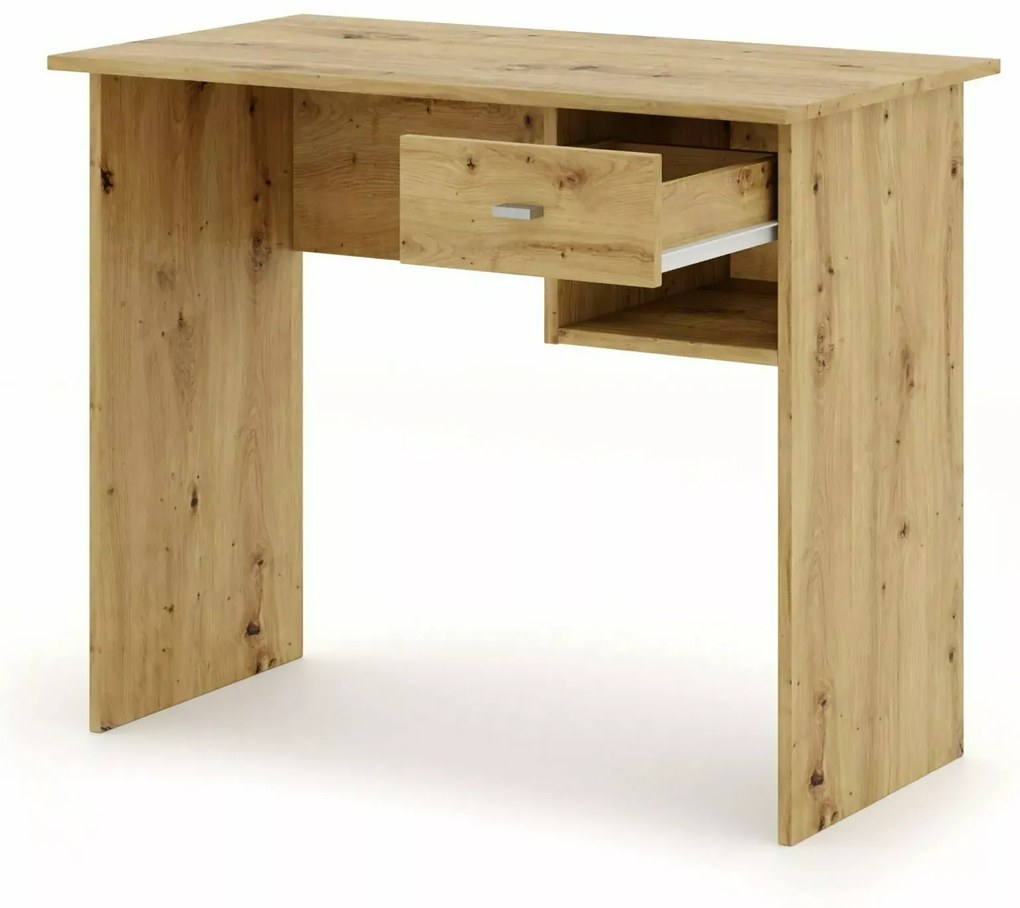 Písací stôl s doskou vo vyhotovení dub artisan B-011