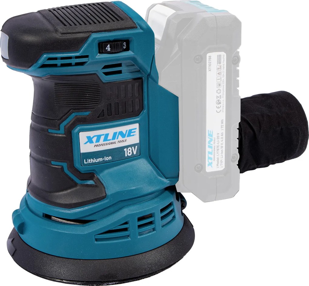 XTline XT-Power XT102740 Akumulátorová excentrická brúska 18 V