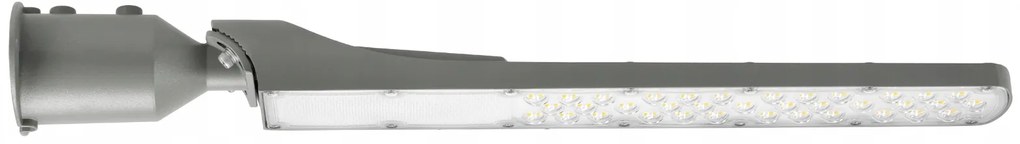 Germina LED pouličná lampa / lampáš HERMETIC 100W sivá 10000lm 5000K