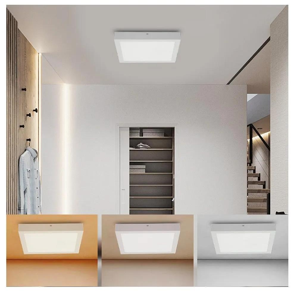 Brilagi Brilagi - LED Kúpeľňové svietidlo FRAME LED/24W/230V 3000/4000/6000K IP44 biela BG0703