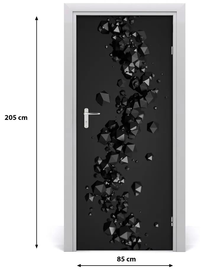 Samolepiace fototapety na dvere abstrakcie 3D 85x205 cm
